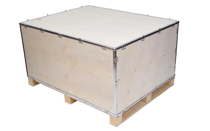 wooden box package